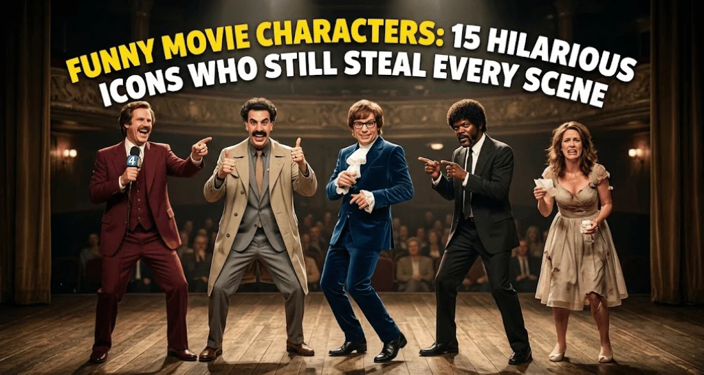 Funny Movie Characters: 15 Hilarious Icons Who Still Steal Every Scene Funny Movie Characters